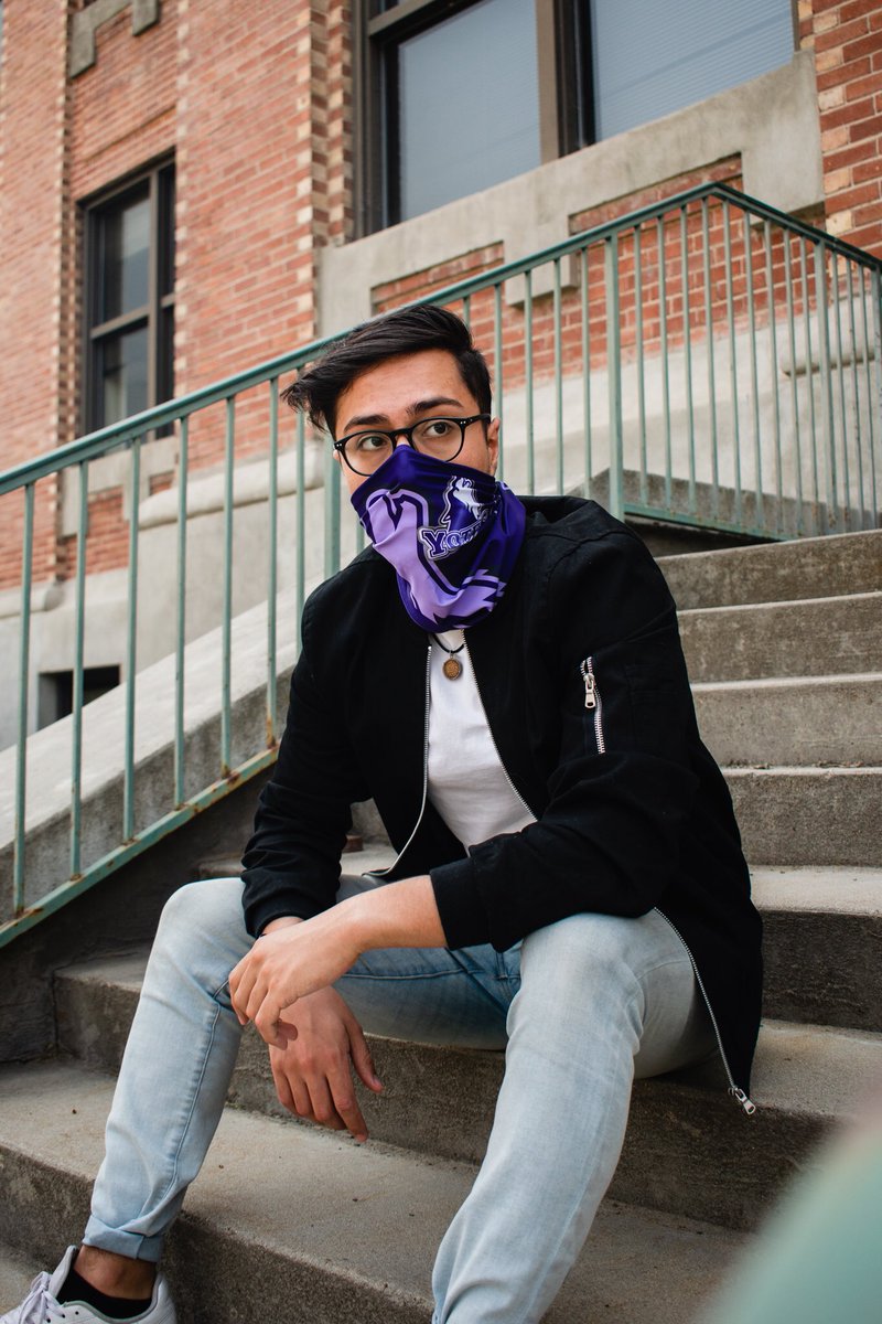 yotestore's tweet photo. Yotes neck gaiters are in! 💜🐺 #goyotes https://t.co/mlLQEy2KWr
