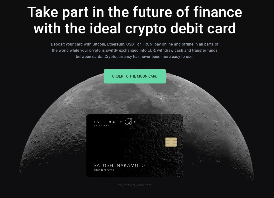 chaindesigner's tweet photo. Crypto Visa prepaid card
For all countries, worldwide. 
use affiliate link to sign up:
https://t.co/ATbUVjHzaG

€€€ 

#crypto #card #visa #Bitcoin #Ethereum #Tether https://t.co/A7lXGChDD7