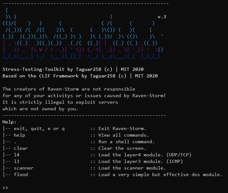 NationalCyberS1's tweet photo. Raven-Storm Toolkit:-- A #strong, #customizable #DDoS + #dos + pod #script with over 48 functions/ #commands for #stress_testing your #servers.!
#Download #LINK :-
https://t.co/p7fkOTuTtj
#cybersecurity #informationsecurity #ethicalhacking #NSEC https://t.co/ezdSNawF1p
