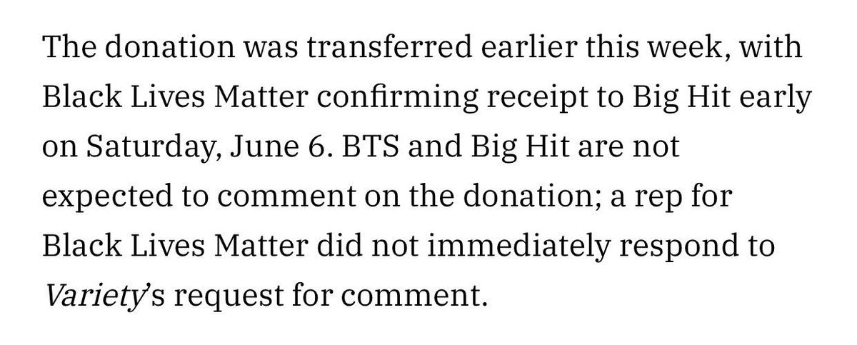 “bts are not expected to comment on the donation” now why would they donate in silent if they aren’t muslim