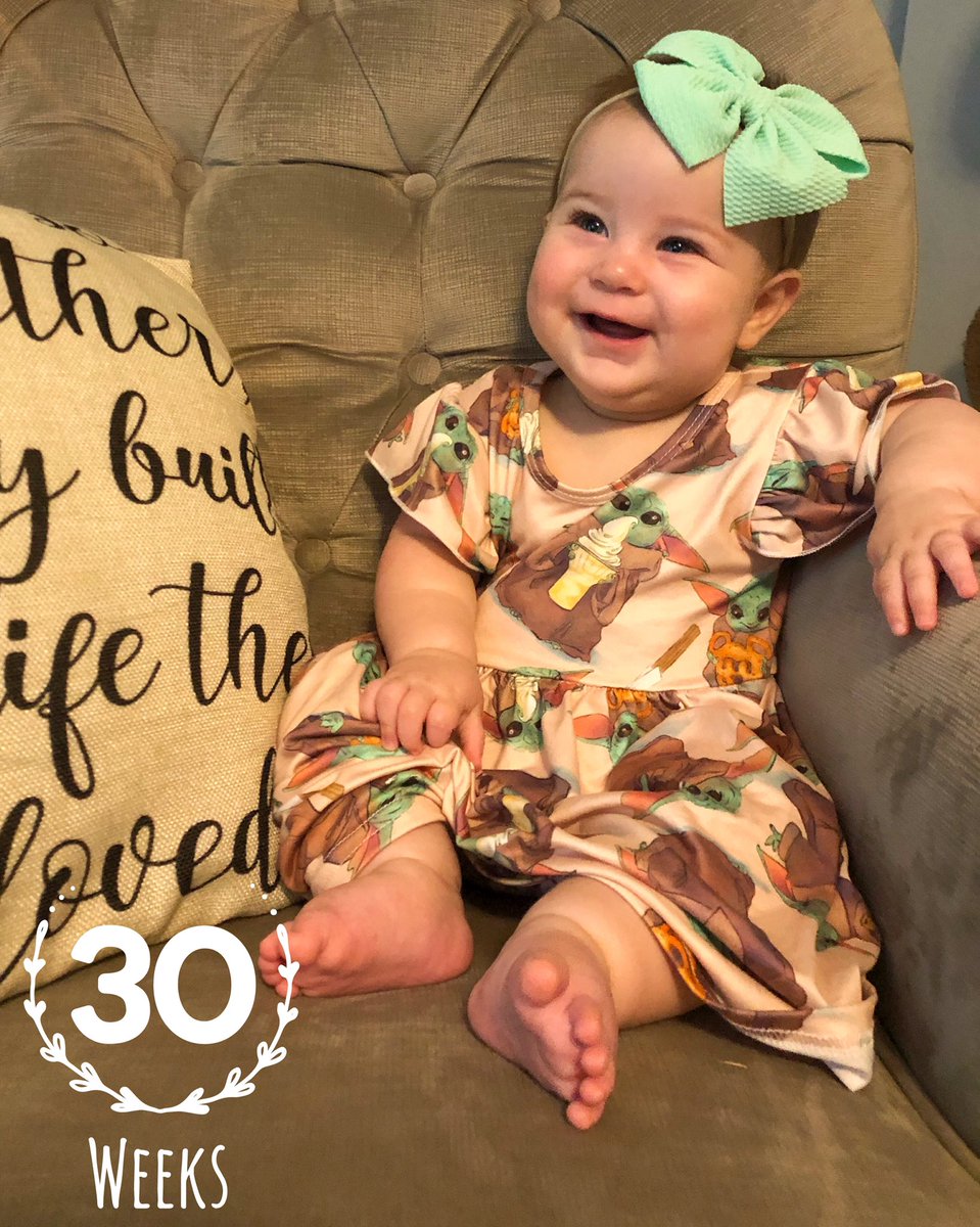 BethanyITC's tweet photo. Faces of Piper at 7 months and 30 weeks
#thecutenessisstrongwiththisONE #thechild
#welovestarwars #babyyoda
#twoteeth🦷🦷 #facesfordays #smilesformiles #fluffyhairdontcare https://t.co/EGyPTSaw8j