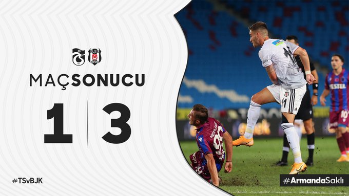 Süper Lig 2020-2021 sezonu ilk haftasında Beşiktaş, deplasmanda Trabzonspor'u 3-1 mağlup ederek sezona 3 puanla başladı.

 #1Hafta #Beşiktaş #MaçÖzeti #MaçSonucu #Trabzonspor #TürkiyeSüperLigi
-->> bit.ly/33tz8PT
