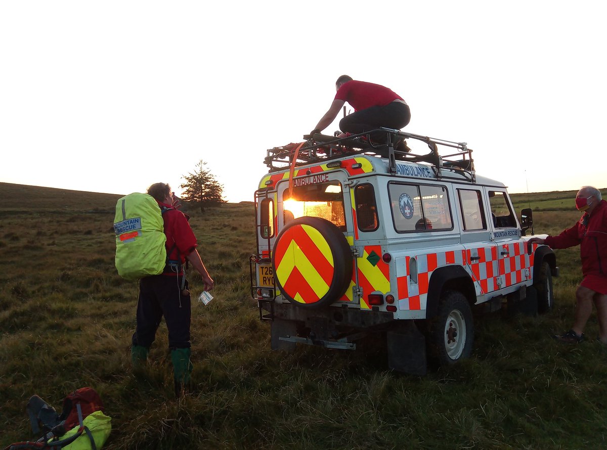 DsrtTavistock's tweet photo. Call out at #Foxtor #Dartmoor #tavistock this evening. We're on top of it! (Our vehicle 63). https://t.co/9LG9HuZpu8