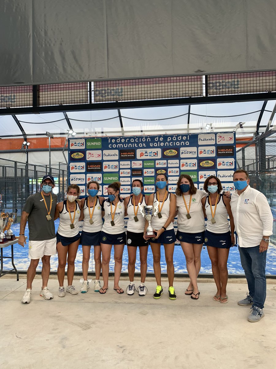 PadelCV's tweet photo. 📋 #RESULTADOS FINALES Campeonato Autonómico Absoluto por Clubes👇🏽

2️⃣ª categoría ♂️:
🏆 Club de Tenis Javea 
❌ Argentum Padel Picassent 
✒️ 3/0

2️⃣ª categoría ♀:
🏆 Club de Golf Costa Azahar 
❌ Pádel Indoor La Cala
✒️ 2/1

📍Sportcity 
¡Enhorabuena! 👏🏽 https://t.co/4CeX3asXhc