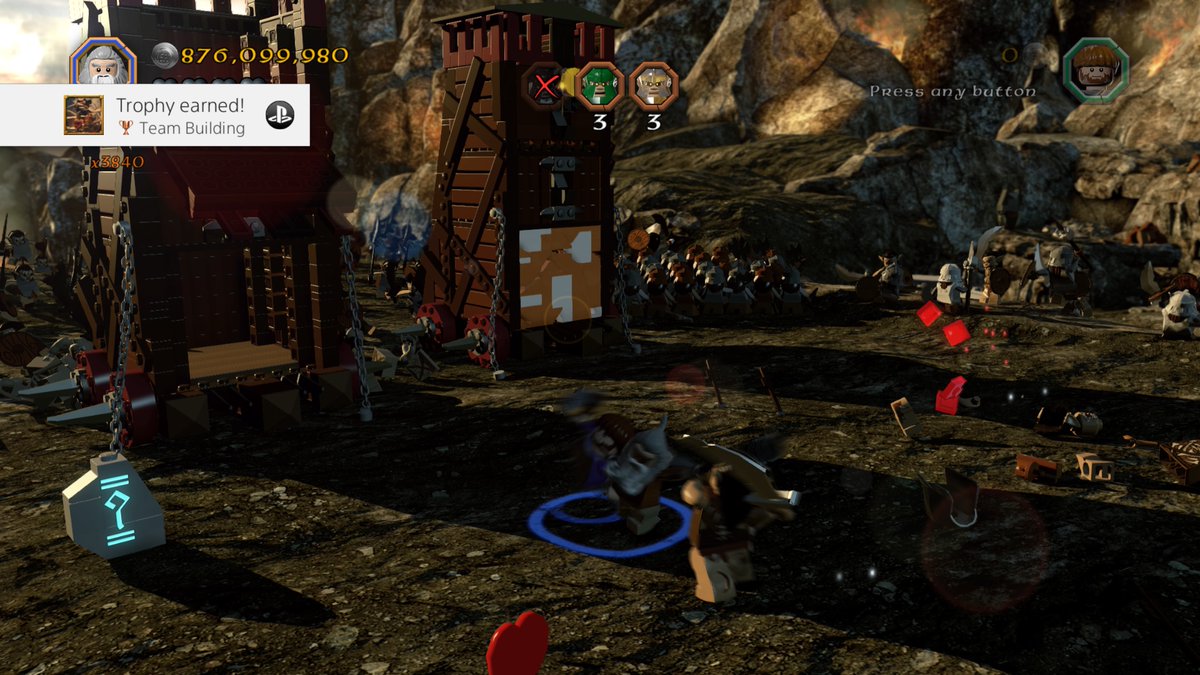 lego hobbit team building