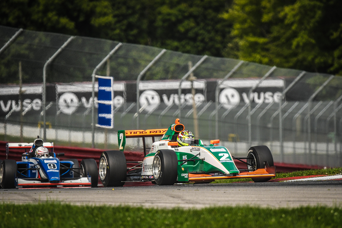 USFPro2000's tweet photo. RACE RECAP: @sting_ray_robb takes his fifth win of the season - on a day that saw every weather condition possible - to increase his points lead with five races remaining
https://t.co/CMvGpo9gHu
#RoadToIndy l #TeamCooperTire
#IndyMO l #SurgereIndyPro2000 https://t.co/uc1XblNp6u