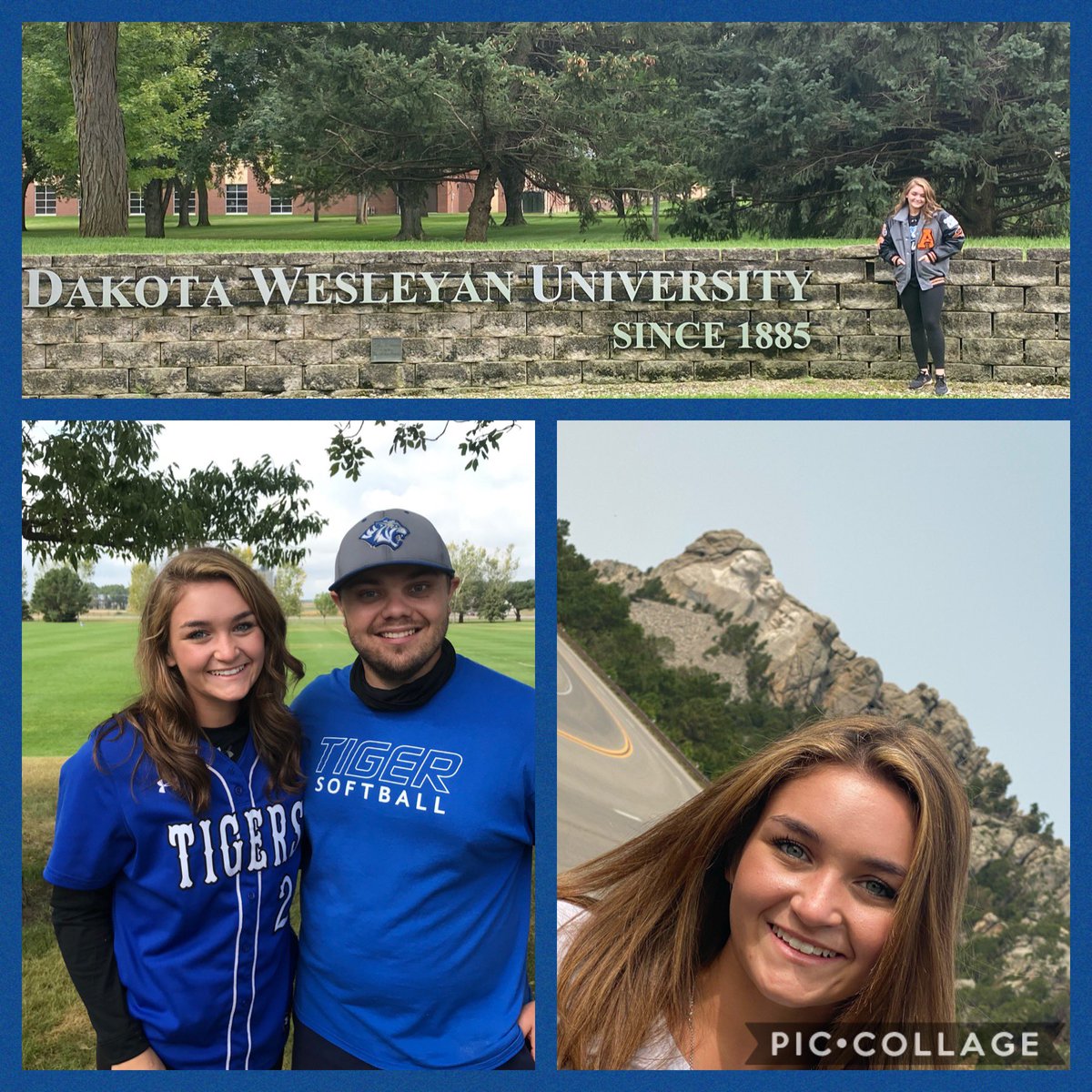 caitlin_beaty's tweet photo. Great weekend in South Dakota! Thanks @CoachLien @dwusoftball!  Go Tigers! https://t.co/JR9BfjMxef