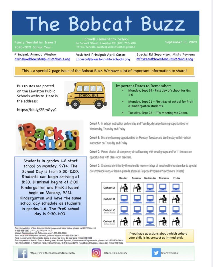 Farwell Elementary School tweet media