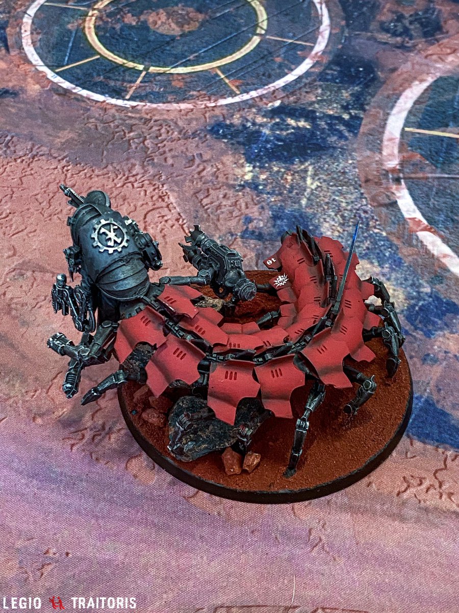 co1856's tweet photo. Custom Built Magos Dominus to escort Scoria in Legio Cybernetica! #Warmongers #Scoria #Dark #Mechanicum #Forgeworld #HorusHeresy #GamesWorkshop #Warhammer https://t.co/otKbTX6HoT