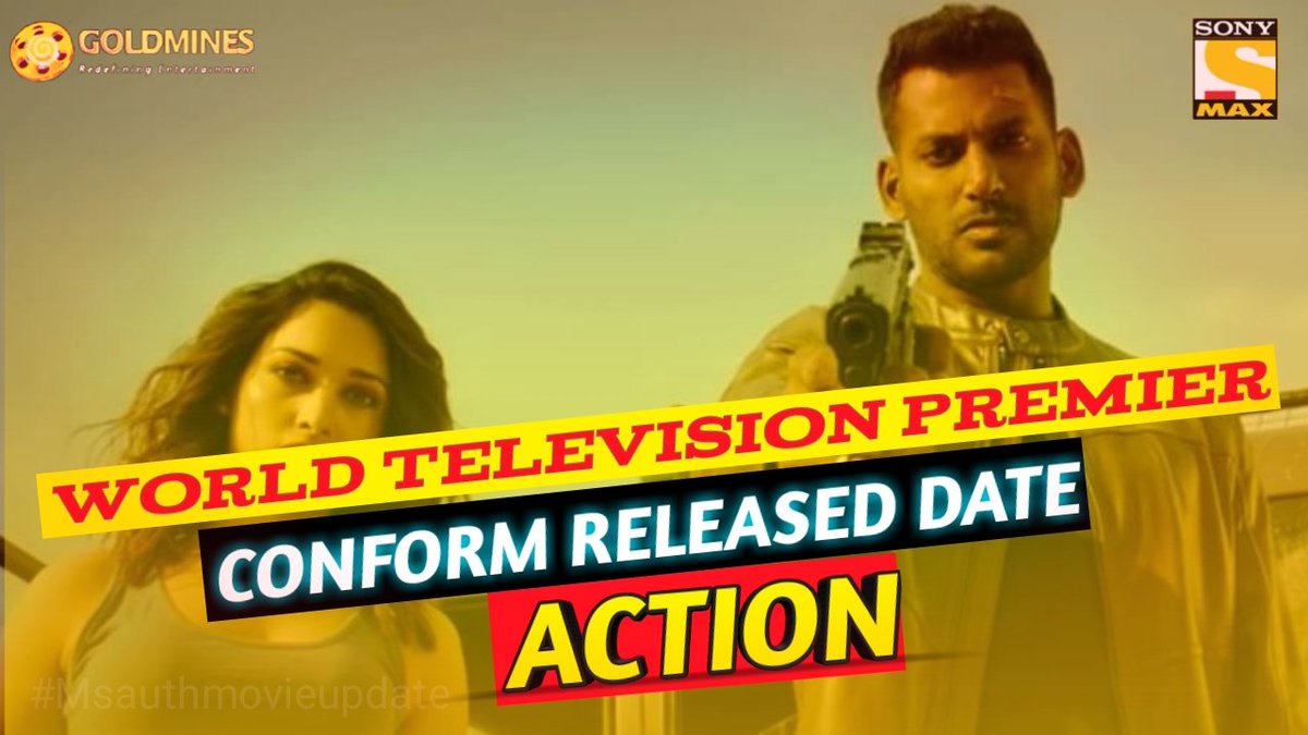 MovieSauth's tweet photo. Action movie Hindi dubbed conform Released date 
Full Details video.
https://t.co/KOSvMOSEGa
#Msauthmovieupdate https://t.co/11otk35HYX