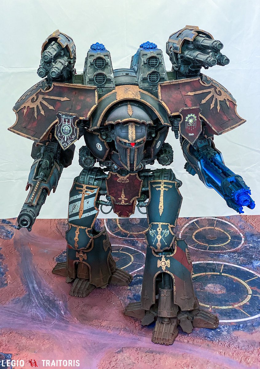 co1856's tweet photo. Penumbral Reaper ready time end loyalist opposition #Warmongers #Scoria #Dark #Mechanicum #Forgeworld #HorusHeresy #GamesWorkshop #Warhammer https://t.co/VDy7M0R81v
