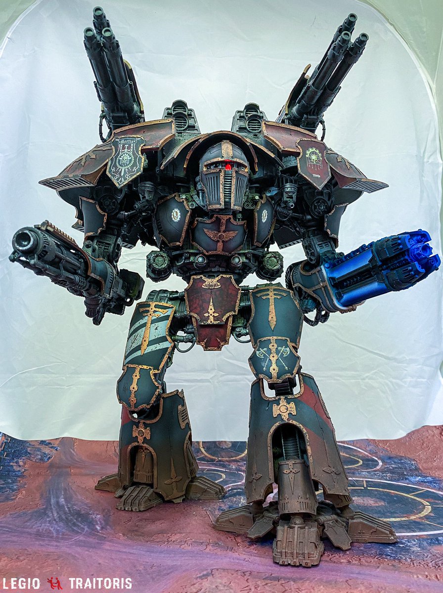 co1856's tweet photo. Penumbral Reaper ready time end loyalist opposition #Warmongers #Scoria #Dark #Mechanicum #Forgeworld #HorusHeresy #GamesWorkshop #Warhammer https://t.co/VDy7M0R81v
