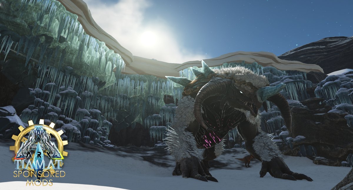 Project Tiamat Frozen Zone The Perfect New Area For The Upcoming Mammoth Tlc Prepare For Frozen Lakes And Rivers Glaciers Cliffs Ice Caves And More Survivetheark Zenrowe Playark