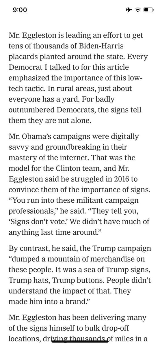 Jeff Sharlet On Twitter In Case The Folks Who Keep Telling Me Yard Signs Don T Matter Missed This In Rural Areas They Do And In Swing States Like Nh Where Trump Is Within