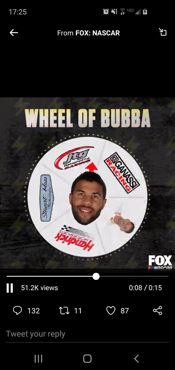 telseser's tweet photo. @NASCARONFOX https://t.co/OgClIL7P4c