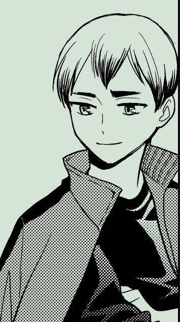 寝ぼけて変なことやるの自分でも面白かったけどみんなやるよね…(太眉なりかけの北さんと髪の先が黒い侑…) 
