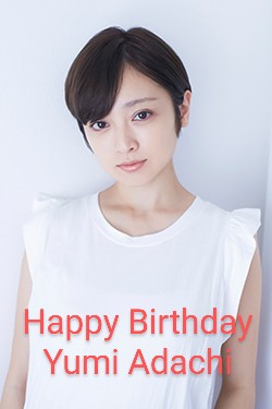 Happy Birthday to the japanese actress and singer.    