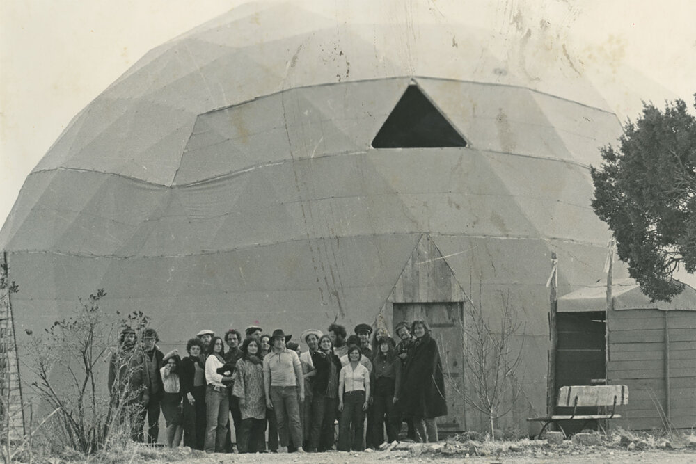 There's no coffee table book of photographs of 1970s commune members standing in front of their recently completed geodesic domes. Disappointing.