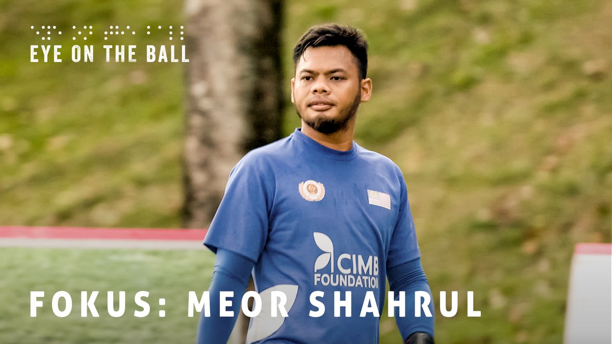Sukan bola sepak orang cacat penglihatan menarik perhatian Meor untuk menjadi penjaga gol sejak tahun 2012. youtu.be/VCmlWdZGQkI

Saksikan kisah pasukan bola sepak orang buta kita, di pawagam rumah anda SEKARANG di Astro First (Saluran 480).
