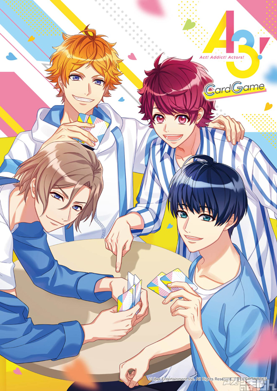 スマホゲーム情報サイト アプリのまじん ディライトワークス リベル エンタテインメントの人気スマホゲーム A3 初のカード ゲーム11月末頃発売 イケメン役者を組み合わせて即興劇をする 演劇レッスンカードゲーム ニュース アプリのまじん