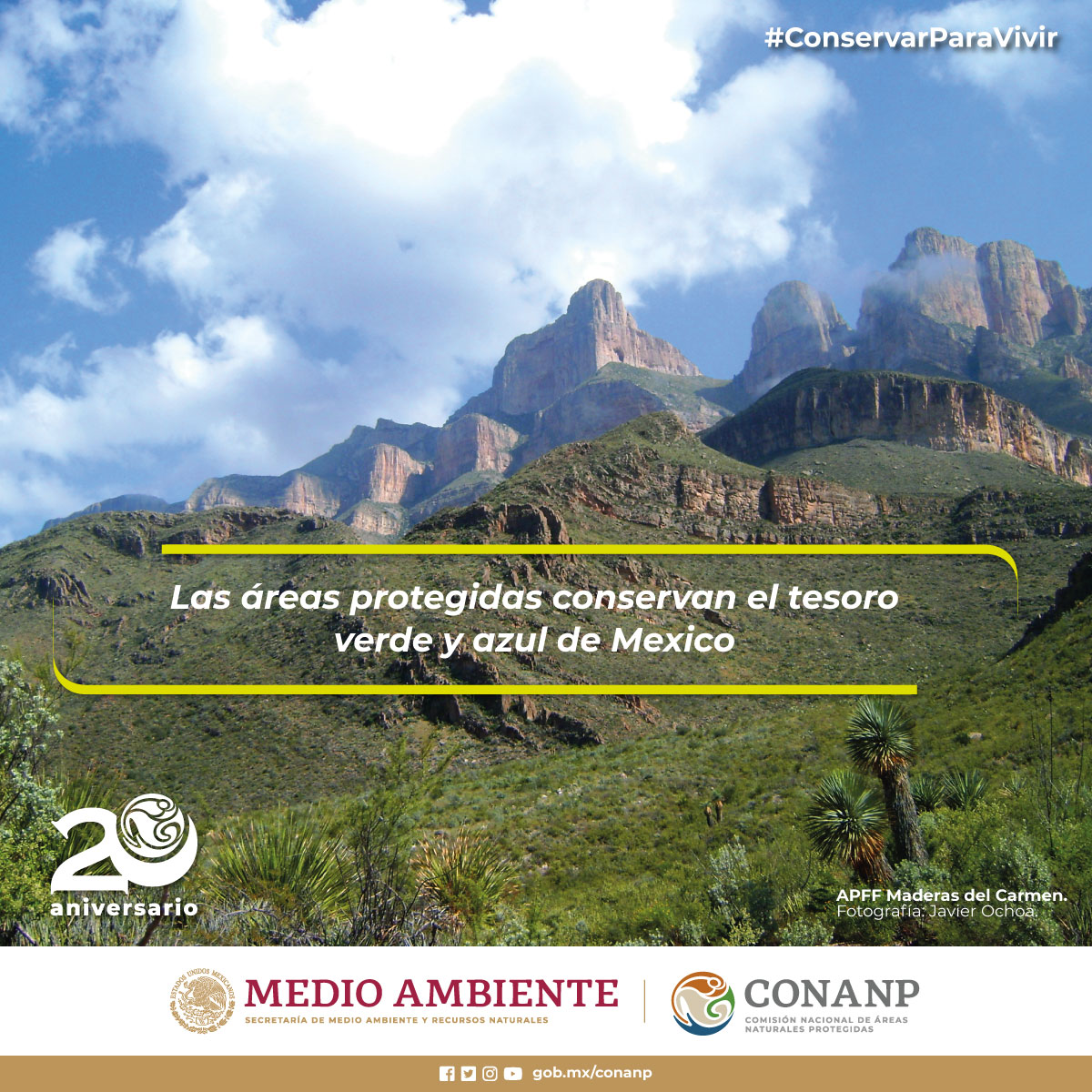 CONANP_mx's tweet photo. Las #ÁreasNaturalesProtegidas conservan el tesoro verde y azul de México. 💚💙🇲🇽 #ConservarParaVivir 🌊🌿🌳🌅🌵🏝️ https://t.co/cYtzaH9mF4