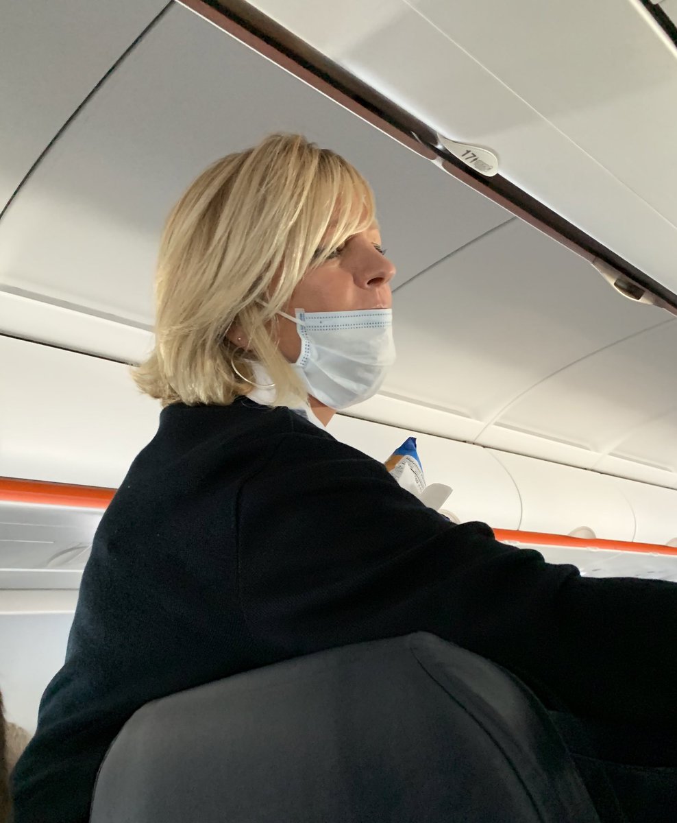 Guess I shouldn’t have expected most passengers on our packed  <a href="/Allegiant/">Allegiant Air</a> flight to properly wear a face mask when the flight attendant couldn’t even figure it out.