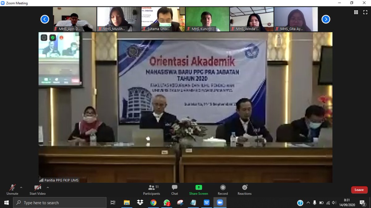 fkip_ums's tweet photo. (news)
PPG fkip ums
Acara orientasi ppg prajab.thn 2020, diikuti sebanyak 40 peserta program studi PGSD, berlangsung pd tgl 14 - 15 sept 2020
Buruan teman2 yg mau daftar PPG di UMS...
Link info lebih jelas di;👇 https://t.co/Fx3vHwDoZB
https://t.co/SuDxX0Ajrg https://t.co/mRjqsJw3wZ