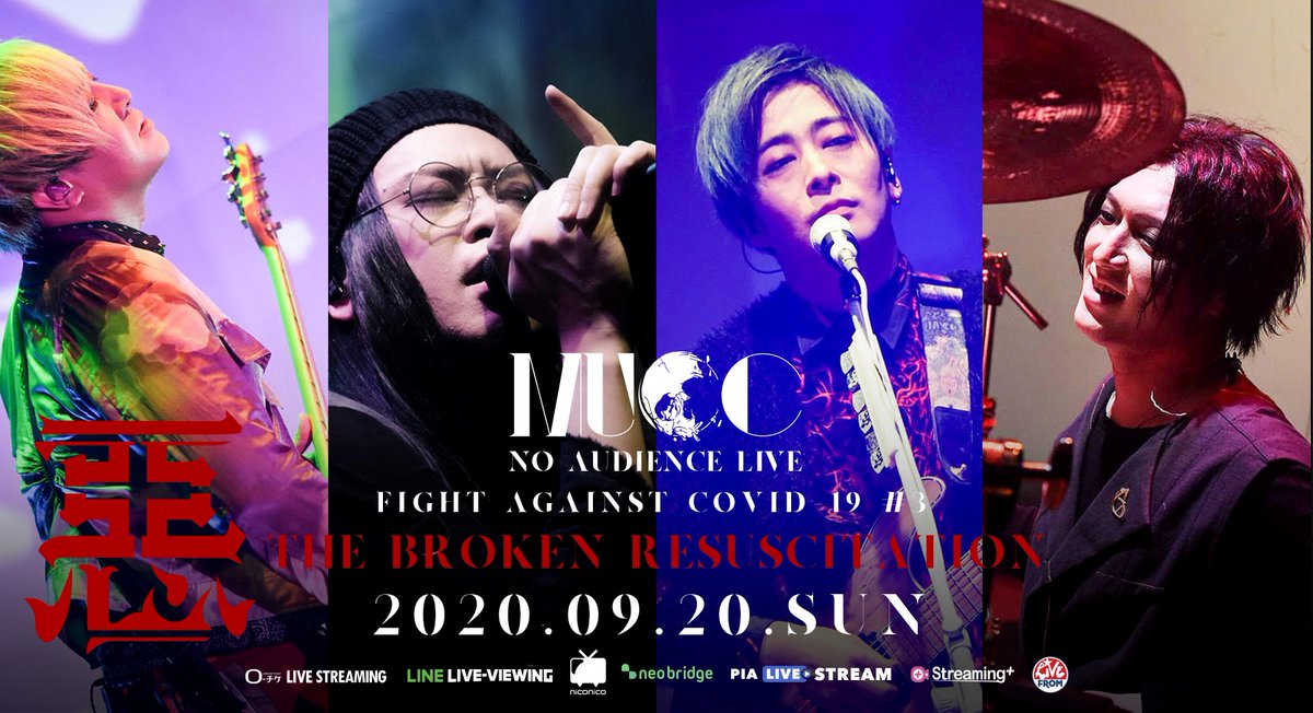 muccofficial's tweet photo. THIS SUNDAY! What are you expecting from our first concert to be streamed worldwide? 
Excitement guaranteed! Only 7 days left. Get your tix now! https://t.co/6pf2QvqkhA  

#mucc #livefromevents https://t.co/6RqJCoIyD7