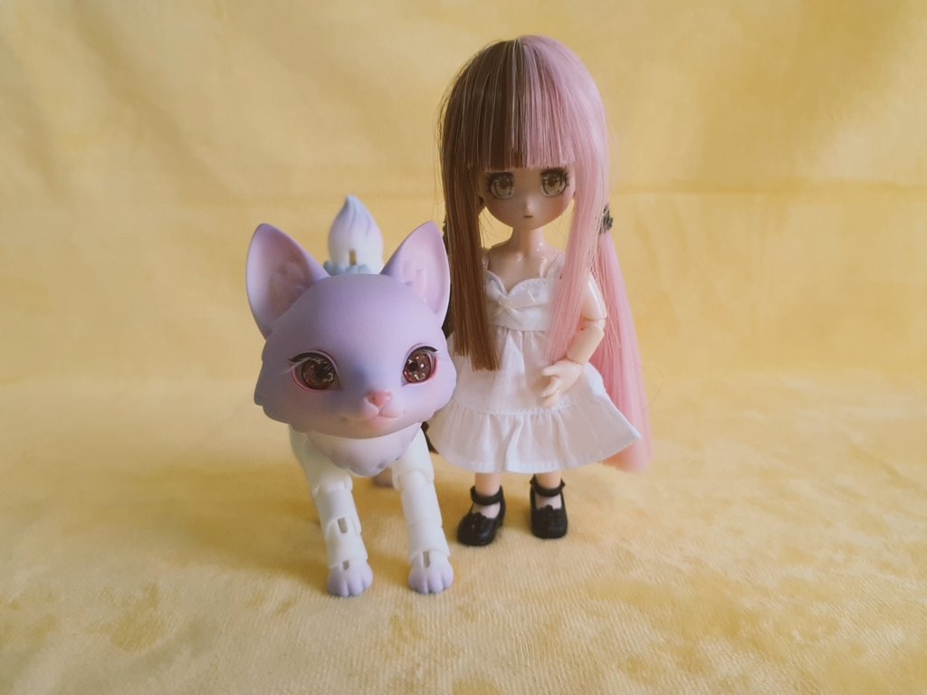 머리를 바꿔준 류비와 함께 드디어 찰칵💕
예쁜 도색 감사합니다!!

늑대 도색 진밤님(<a href="/ginbam_/">진밤💫</a> )
류비 옷 니니멀(<a href="/ninimal_/">니니멀 NINIMAL</a> )
류비 메컵 (까먹음....)
#늑대 #축생 #오비츠11 #니니멀