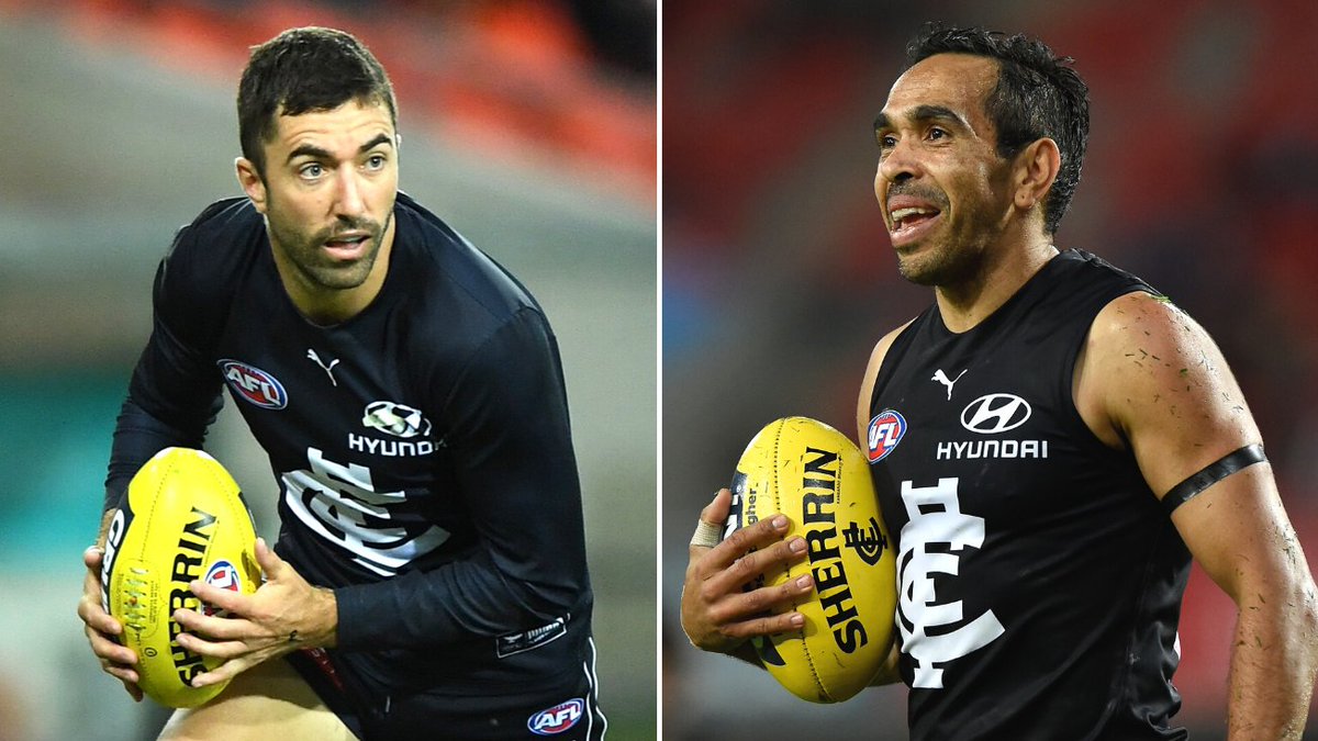 7AFL's tweet photo. Kade Simpson's career is set to conclude as a divided Carlton weigh up Eddie Betts's future.
Full story: https://t.co/fJjWvALOKt https://t.co/GDE8kOhbZh