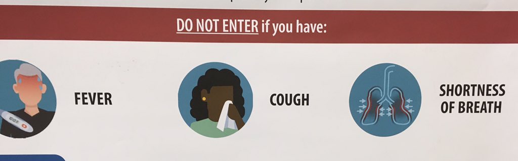 Pretty sure everyone at roll call tonight will have 2/3 of these symptoms 🤷‍♀️ But seriously, if YOU can stay inside, please do. Also, don’t forget to check on your elderly #neighbors as well as those w/ respiratory conditions. #wecangetthruthis #is2020overyet