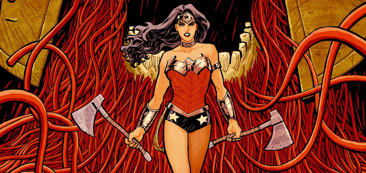 Brian Azzarello & Cliff Chiang did a comic book together, and they have fans. There's always a Wonder Woman comic that has a small but sure fan base. They were put together and sold well enough combined. Then nobody ever referenced the run again. It's a male child on Themyscira.