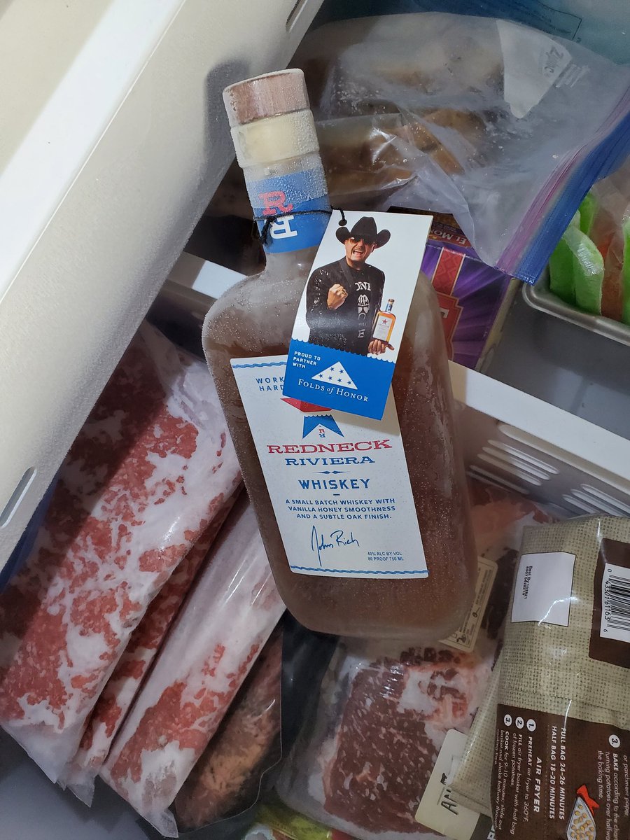pkudulis's tweet photo. @johnrich I'm sure you noticed I don't own a gigantic Nancy Pelosi freezer 😅🤣  but I'm getting this chilled for when the hubs gets home we can try it! Thank you for all you do for our vets! 🇺🇲❤ https://t.co/J1G6bDVIfF