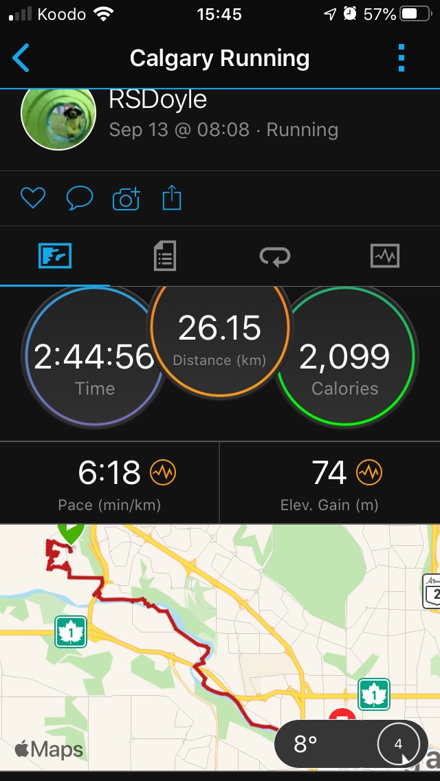 RScottDoyle's tweet photo. Finished the virtual Army run today did well but the last 5 kms were slower, I ran for Support our Troops and Soldier On. https://t.co/KJtC9xrGdG https://t.co/yOU8K563ow