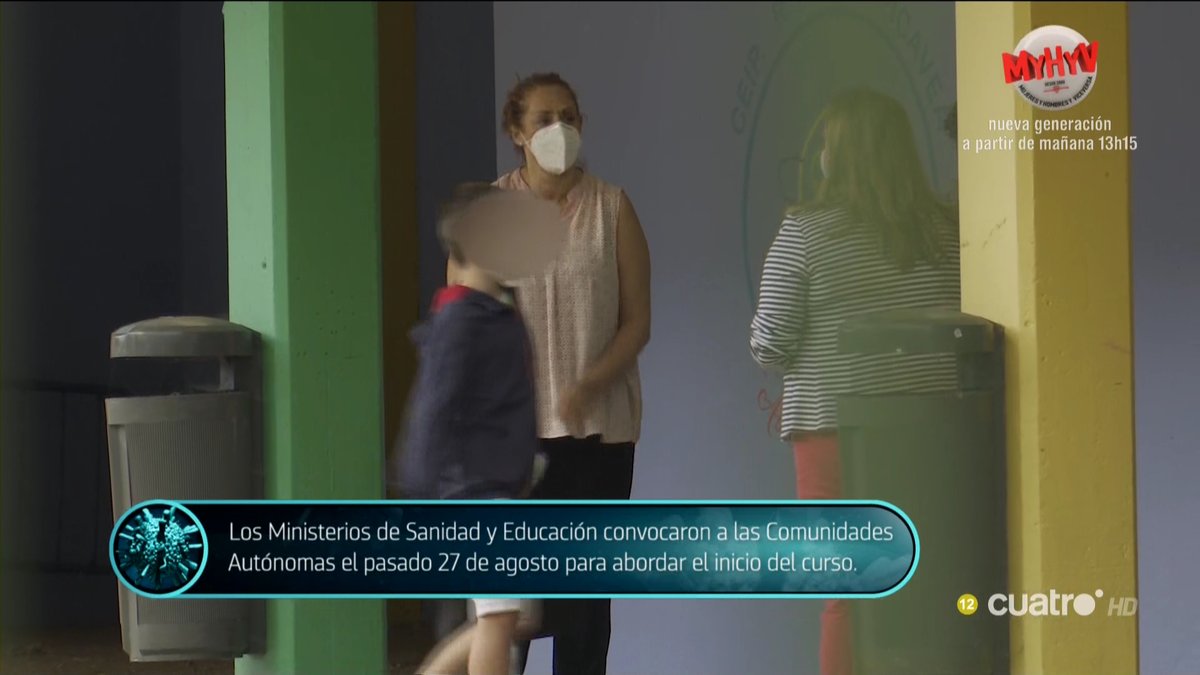 navedelmisterio's tweet photo. Los Ministerios de Sanidad y Educación convocaron a las Comunidades Autónomas el pasado 27 de agosto para abordar el inicio del curso #CuartoMilenio https://t.co/tyHPEkiLcN