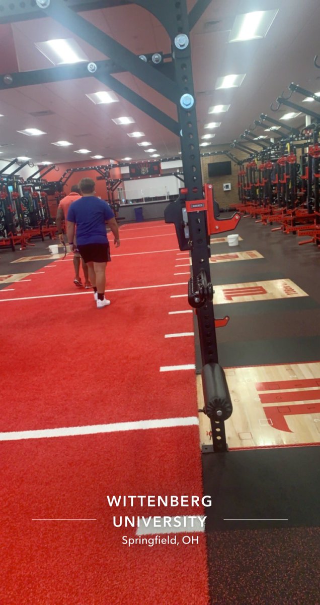 BlakeKelley21's tweet photo. Great visit today at Wittenberg University. Thank you so much @Coach_Wilsonn, @CoachFlo12, @CoachFincham, and @WittFootball!
@1NMahon https://t.co/hpPaN4FiCt
