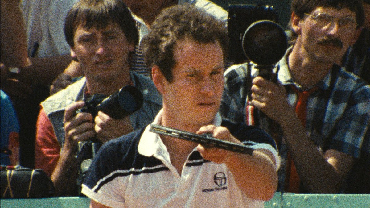 John McEnroe: In the Realm of Perfection dir. Julien Faraut (2018)- A fascinating interrogation of form and function. A training video is repurposed as modern dance that achieves beauty, and perhaps grace in the form of the tragic perfectionist Johnny Mac at Roland Garros
