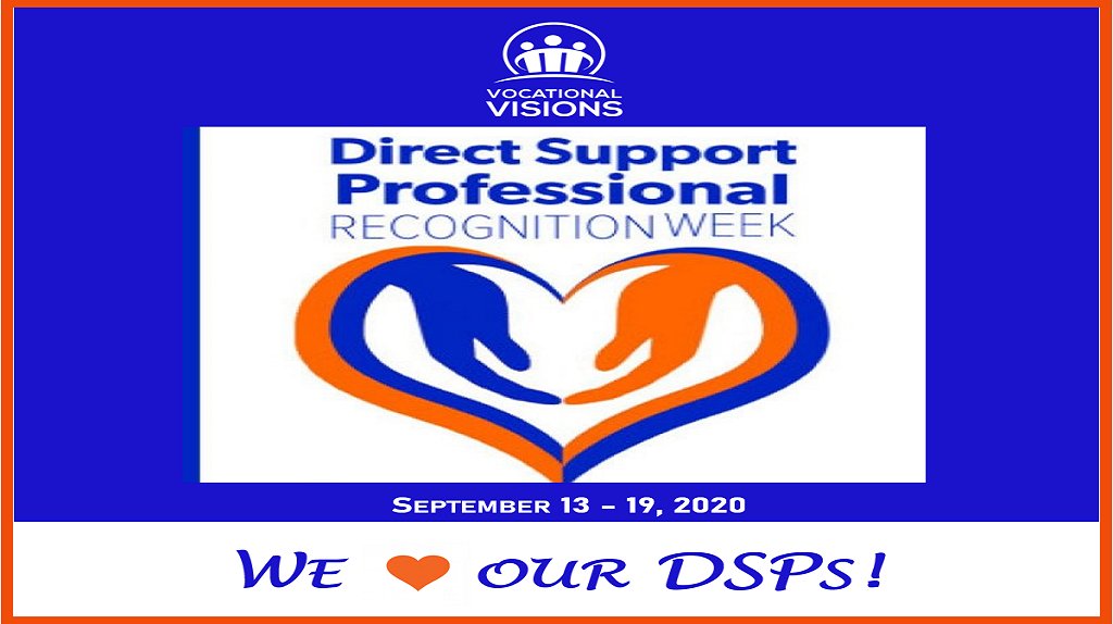 vocvisions's tweet photo. Today marks the kick off of Direct Support Professional (DSP) Recognition Week 2020 (9/13 - 9/19). Join us in celebrating our amazing DSP staff.
If you want to say some kind words to our staff, we encourage you to comment below.
#DSPRW2020
#thankyou
#weareessential
#DSPSrock https://t.co/K9IzZQAtWN