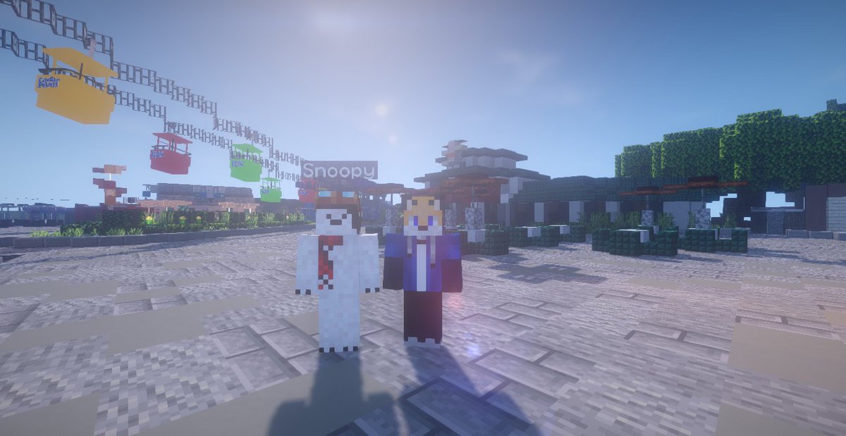 Colly_Fluff's tweet photo. Meeting Snoopy 
@CedarFairMC

[#snoopy #cedarfairmc #minecraft] https://t.co/TMLZD1Vynz
