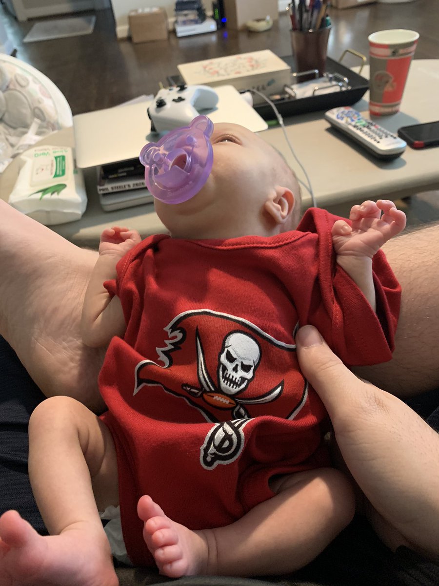 NealEmbry's tweet photo. MK says, βGo Bucs!β Starting her off right and hoping for a comeback!
Letβs go @Buccaneers!! #MyFirstNFLGame https://t.co/XhCeZ0JCoM