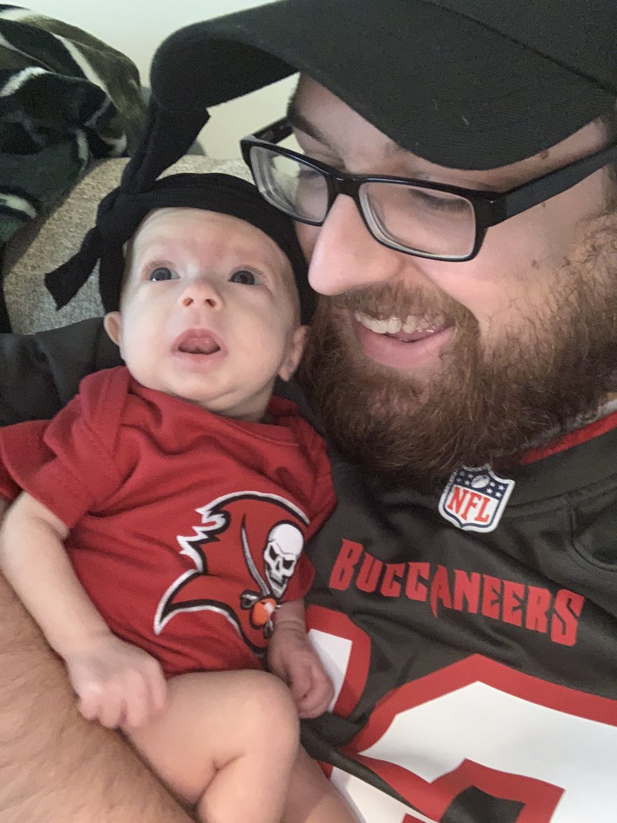 NealEmbry's tweet photo. MK says, βGo Bucs!β Starting her off right and hoping for a comeback!
Letβs go @Buccaneers!! #MyFirstNFLGame https://t.co/XhCeZ0JCoM