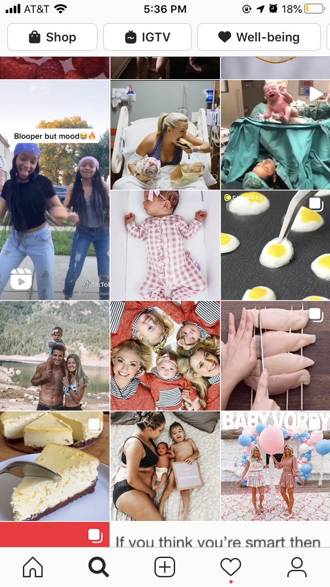 GottAbby's tweet photo. When everything on my “for you” page on Instagram is cute families having babies and food...that’s where my head is at. #babyfever #foodfever https://t.co/icaQjVqigZ