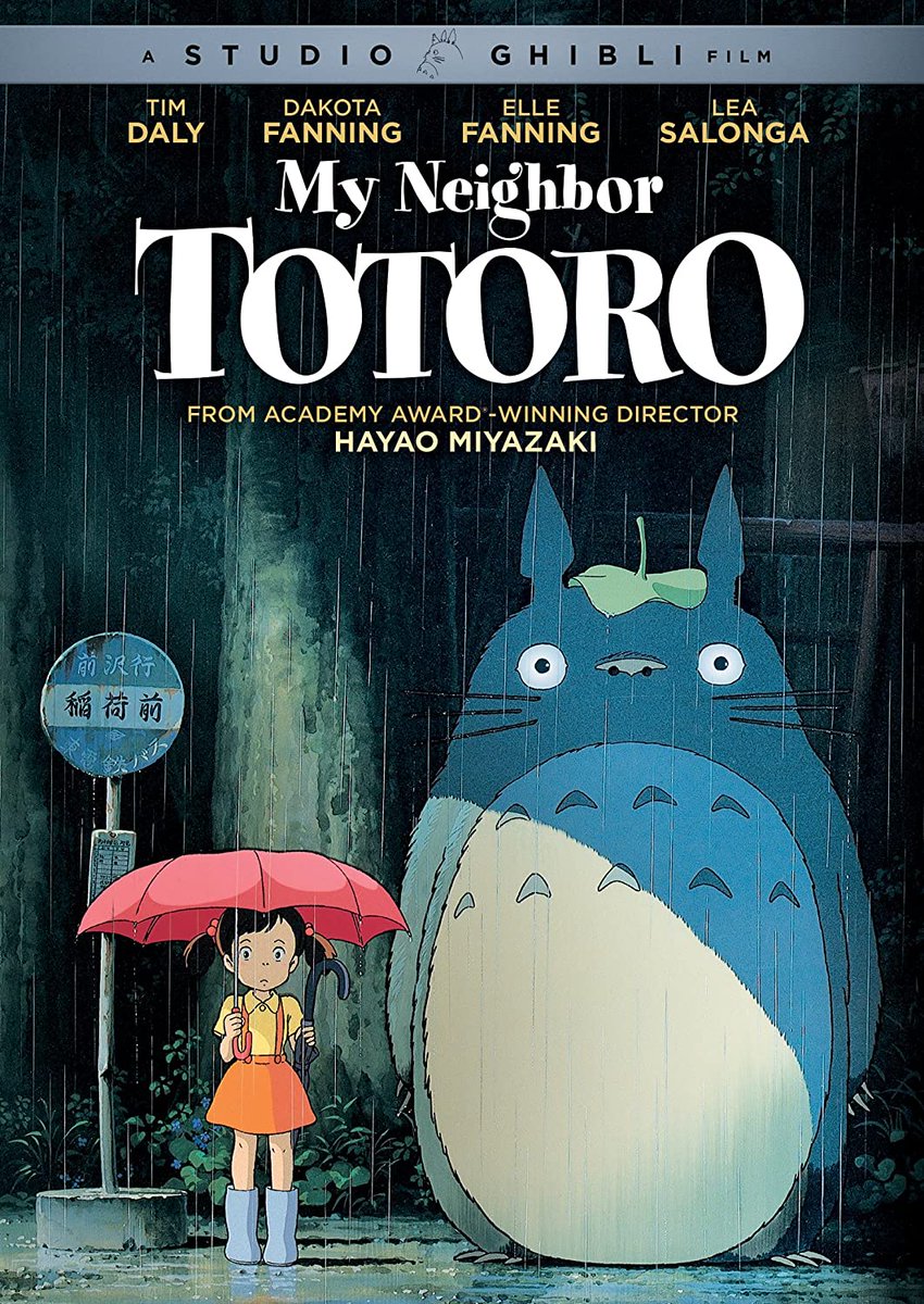 9/13/20 (first viewing) - My Neighbor Totoro (1988) Dir. Hayao Miyazaki