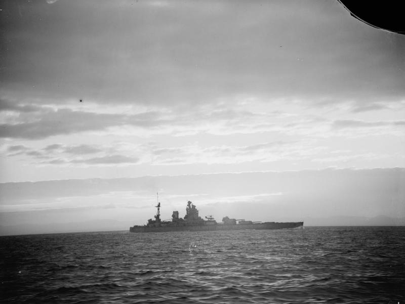 Adm/Flt Forbes' numbers would be further boosted upon arrival at Rosyth by HMS Nelson's sister ship, HMS Rodney, which had just completed a brief refit at the dockyard there.