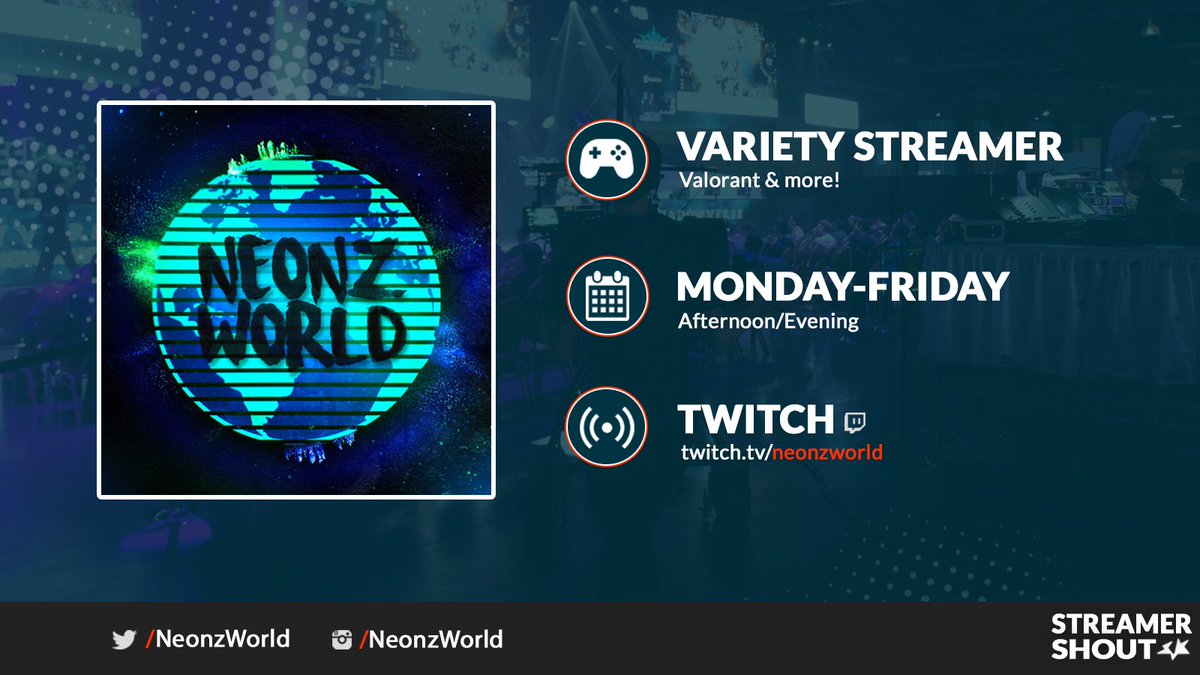 StreamKick's tweet photo. #StreamerShout 🗣️ 

They say a streamer is only as strong as their rage-- well, maybe they don't, but @NeonzWorld is a perfect example of one of those streamers who is! Variety creator, Neonz puts out consistently funny, competitive weeknight streams!

📺 https://t.co/7wLGhs48aj https://t.co/xbc2lZBxBp