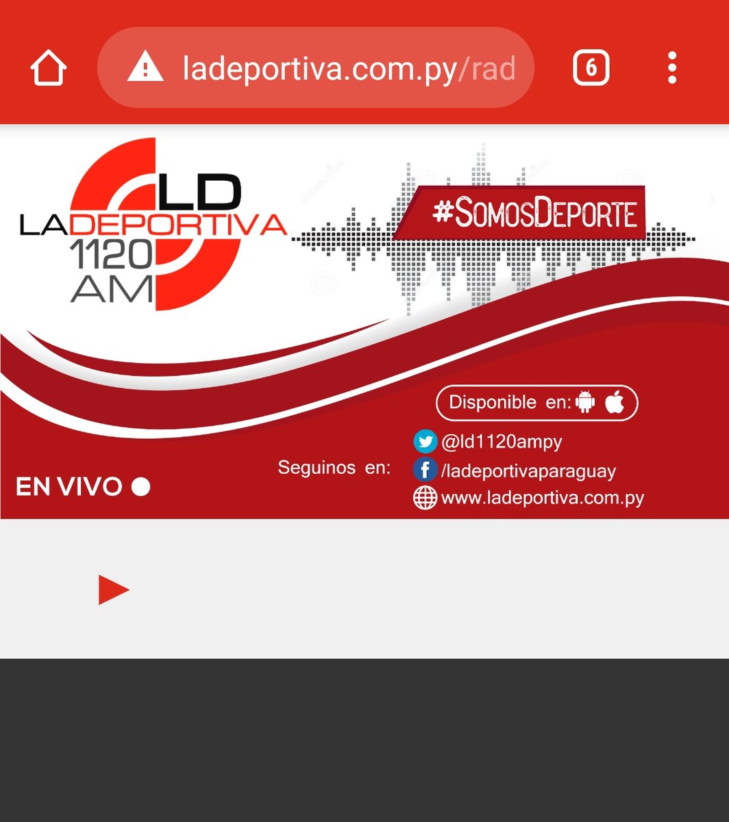 📻➡️ AIRE, AL AIRE, ON AIR📳📶
Ponemos primera🚙 con todo el resumen de la jornada, el resumen de la fecha, fútbol internacional, #USOpen, #NBAPlayoffs, #F1 #ItalianGP🇮🇹 y mucho más, hasta las 20:00hs⏱️
🎙️<a href="/tindelcristhian/">Cristhian Tindel</a>
🎙️<a href="/Chester014/">Cristian Leguizamon</a>
📻Radio La Deportiva 1120AM