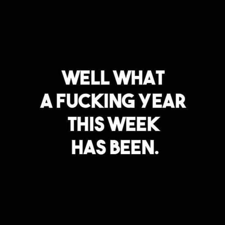 Hang in there folks, we're all going through the steps of surviving trauma together!