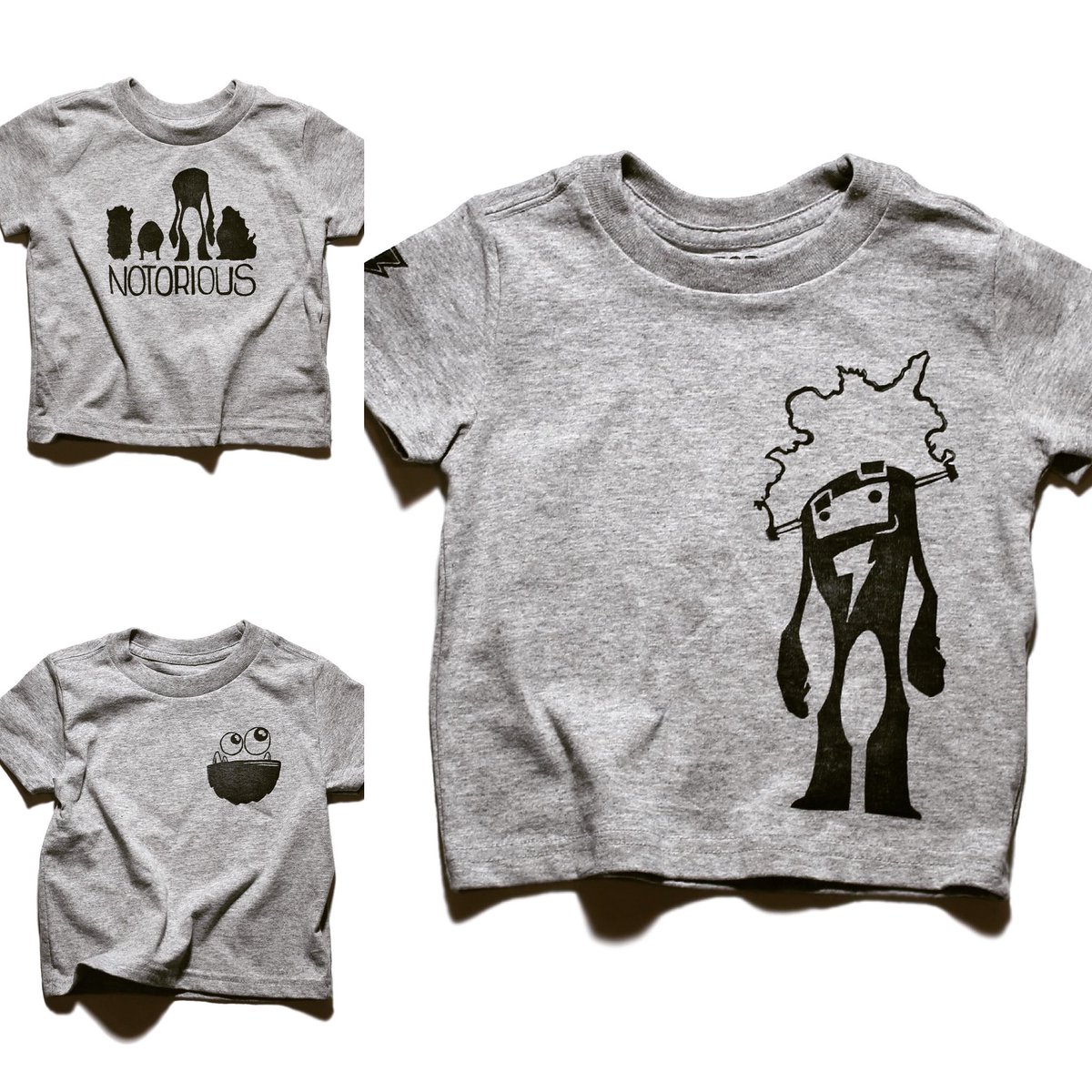 NotoriousCCFC's tweet photo. The Original Three. ❤️ Get your hand printed tee today! 🔥 #kidsclothing #tshirtdesign #blockprinting #northvancouver #toddler #momlife #shop https://t.co/yUsz9zZf2k