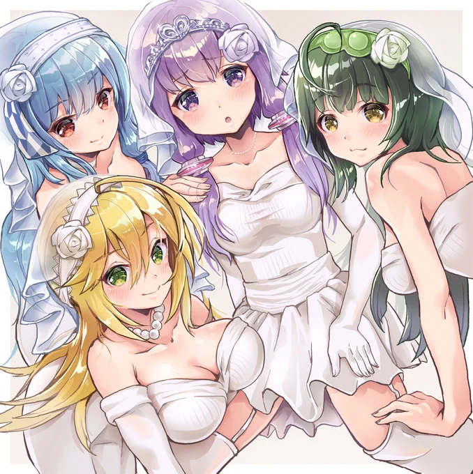 【花嫁候補のボイロたち】

マスターは
ゆかりさんのことを
選んでくれますよね…? 