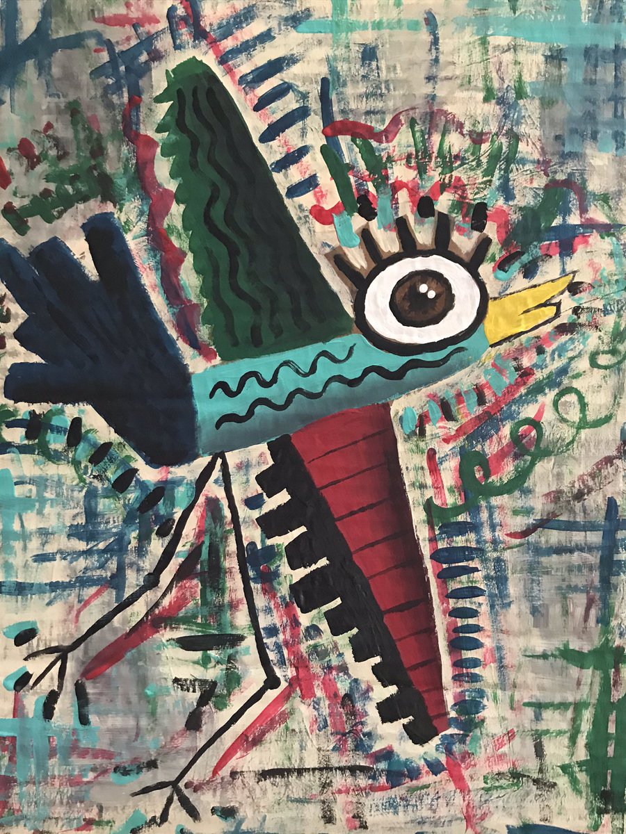 lemonhound's tweet photo. bird in flight. 

#mixedmedia https://t.co/1n3WaiqHuc